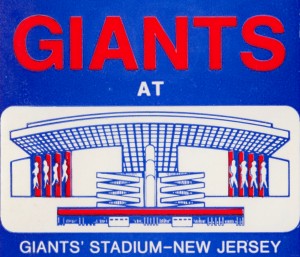 Giants Stadium New Jersey Art (1976)